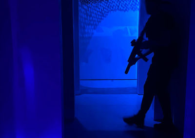 District 306 laser tag arena