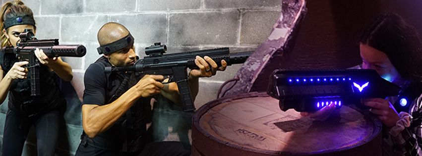 Hybrid laser tag