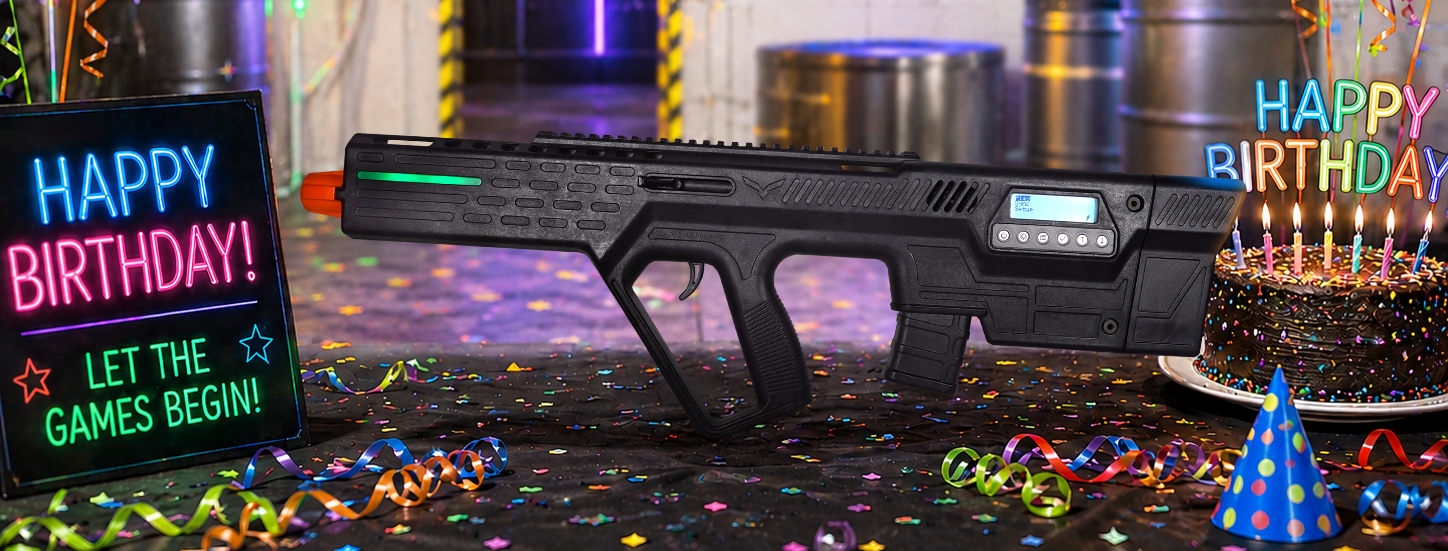 Laser tag birthday iCOMBAT