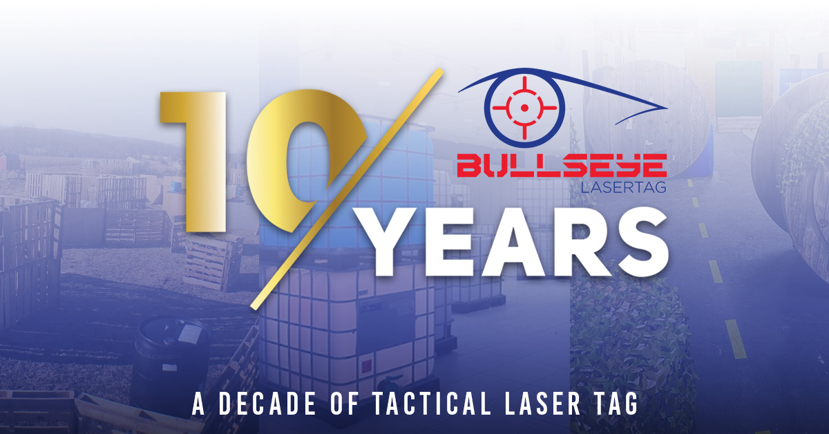 10 Years at Bullseye Lasertag